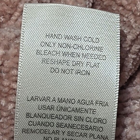 Seven7 Chenille Open Cardigan Sweater Sz SMALL Soft Cozy Pastel Cottagecore - Picture 5 of 8